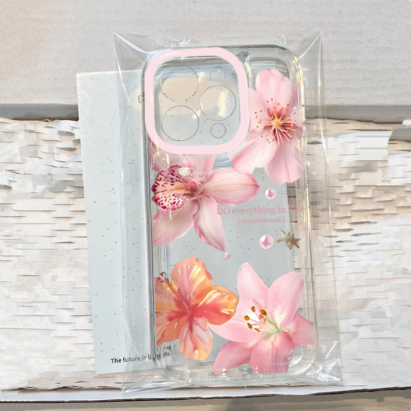 Pink Lily Flower Pattern Phone - Plants X 评论和价格