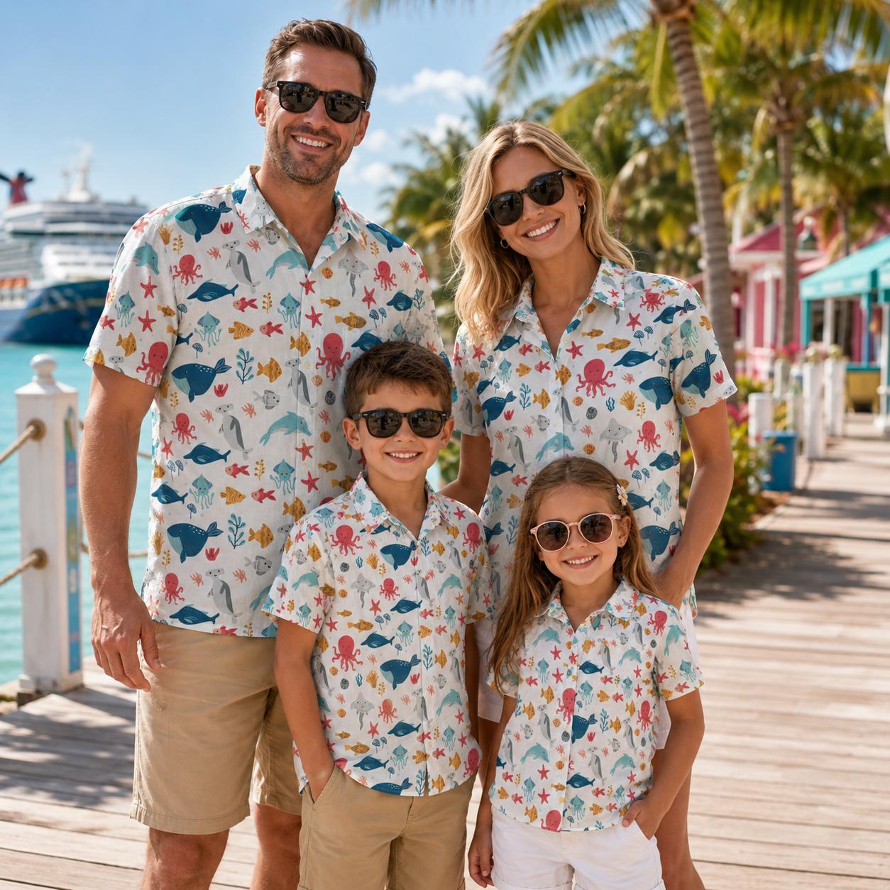 Hawaiian Children's Shirt Plan - Plant Parent Shirt 评论和价格