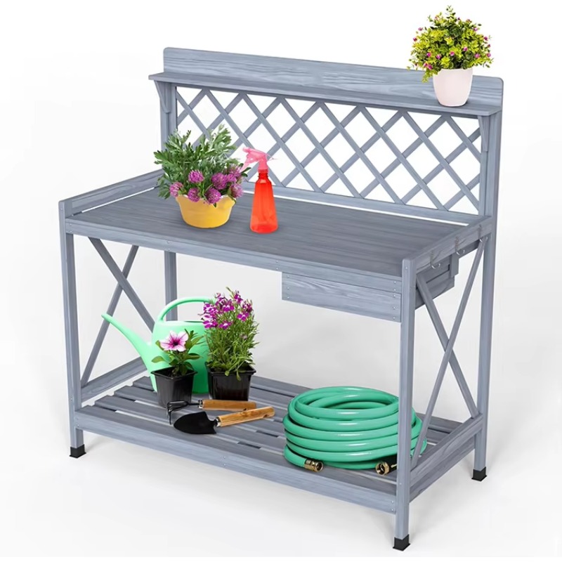 Wooden Potting Planting Bench  - Plants X 评论和价格